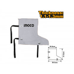 Weld Leather Shoe Covers 31.5x18.5cm