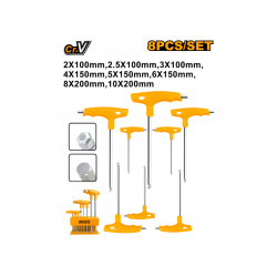 A/key 8pc T H&le Set Bp 2-10