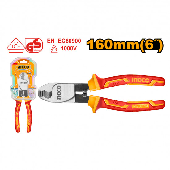Plier Vde 1000v 160mm Cable Cutter Plier Vde 1000v 160mm Cable Cutter