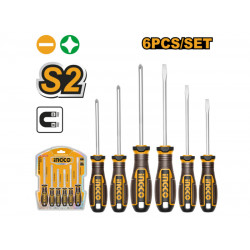 S/driver S2 Set Ph&slotted 6pc