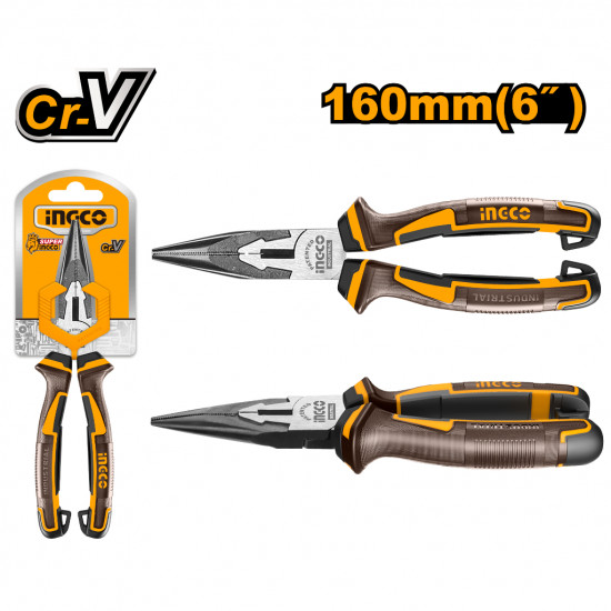 Plier L/nose 160mm Cr-v Plier L/nose 160mm Cr-v