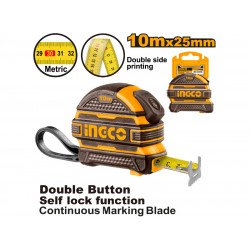 Tape Measure R/case 10m X 25mm