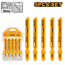 Blade J/saw 12tpi Metal 2.5-6mm 5pc