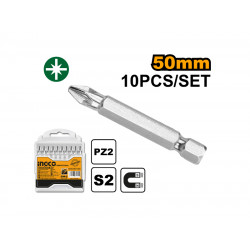 S/driver Bit Pz2 50mm 10pc