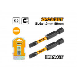 S/d Bit Impact Sl6x1.0 50mm S2 2pc