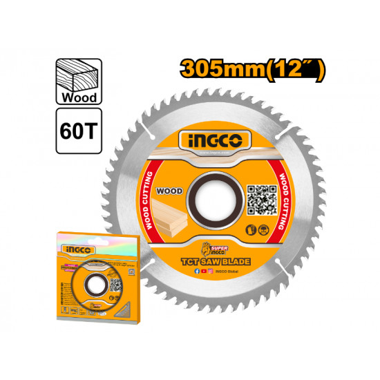 Blade Tct Wood 305x60t 30+rngs Blade Tct Wood 305x60t 30+rngs