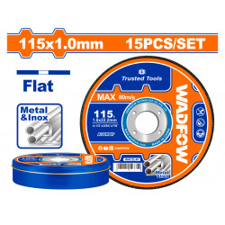 Disc Cut Metal Set 115mmx1.0mm 15pcs