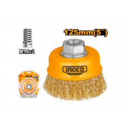 Brush Wire Cup+nt 125 M14x2.0p