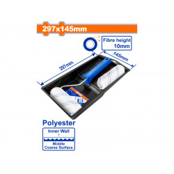 P/roller Set I/w 100mm 4pcs
