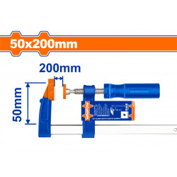 Clamp F 50x200mm