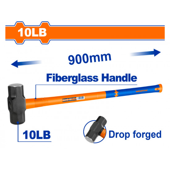Hammer Sledge D/f 45cb F/g Hndl 10lb Hammer Sledge D/f 45cb F/g Hndl 10lb