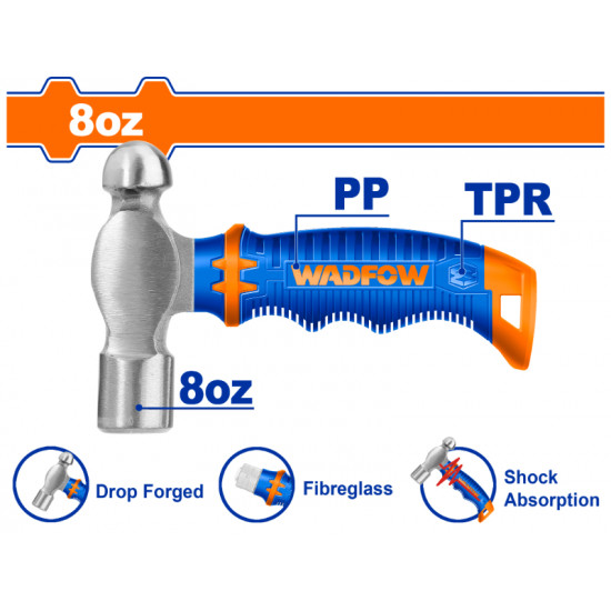 Hammer Bp D/f 45cb F/g Hndl 220g Hammer Bp D/f 45cb F/g Hndl 220g