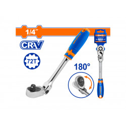 Ratchet Flex Head Cr-v/crmo 1/4 72t 200mm