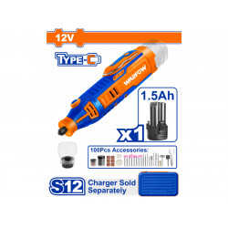 12v Ps+ C/l Grinder Usb Type -c + 1.5ah Bat