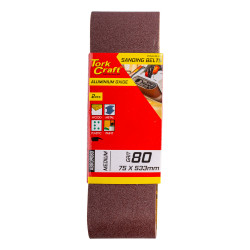 S&ing Belt 75 X 533mm 80grit 2/pack