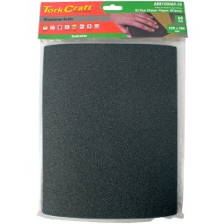 Water Paper 230 X 280mm 60 Grit Wet & Dry 10 Per Pack Std
