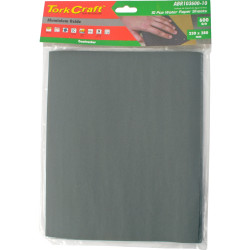 Water Paper 230 X 280mm 600 Grit Wet & Dry 10 Per Pack Std