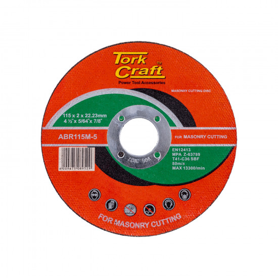 Cutting Disc Masonry 115 X 2.0 X 22.22mm Cutting Disc Masonry 115 X 2.0 X 22.22mm