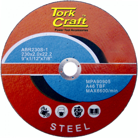 Cutting Disc For Steel 230 X 2.0 X 22.22mm Cutting Disc For Steel 230 X 2.0 X 22.22mm