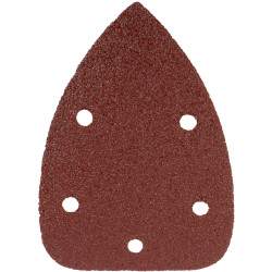 S&ing Triangle 40 Grit 140 X 140 X 98mm 5/pack W/h Hook And Loop