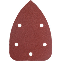 S&ing Triangle 80 Grit 140 X 140 X 98mm 5/pack W/h Hook And Loop