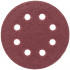 Sanding Disc 115mm 80 Grit With Holes 10/pk Hook And Loop