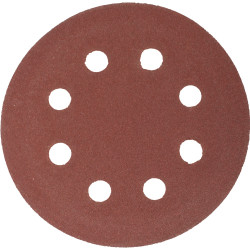 S&ing Disc 115mm 240 Grit With Holes 10/pk Hook And Loop