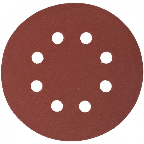 Sanding Disc 125mm 240 Grit With Holes 10/pk Hook And Loop Sanding Disc 125mm 240 Grit With Holes 10/pk Hook And Loop