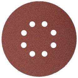 S&ing Disc 150mm 60 Grit With Holes 10/pk Hook And Loop