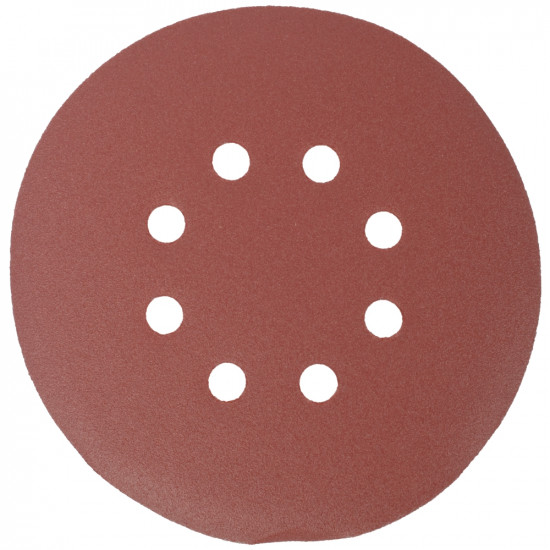Sanding Disc 150mm 180 Grit With Holes 10/pk Hook And Loop Sanding Disc 150mm 180 Grit With Holes 10/pk Hook And Loop