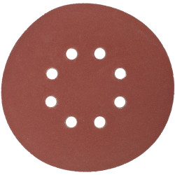S&ing Disc 150mm 240 Grit With Holes 10/pk Hook And Loop