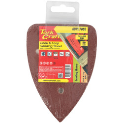 S&ing Tri - 80 Grit 145 X 145 X 100mm 5/pack For Tcms Hook And Loop