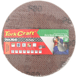 Dura Mesh Abr.disc 150mm Hook & Loop 80grit 3pc For S&er Polisher