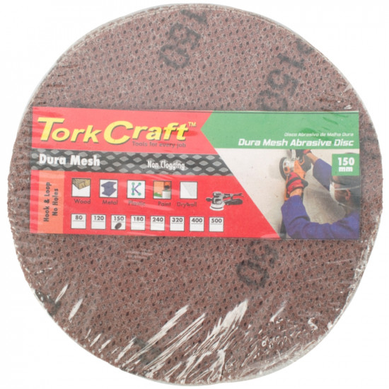 Dura Mesh Abr.disc 150mm Hook And Loop 150grit 3pc For Sander Polisher Dura Mesh Abr.disc 150mm Hook And Loop 150grit 3pc For Sander Polisher