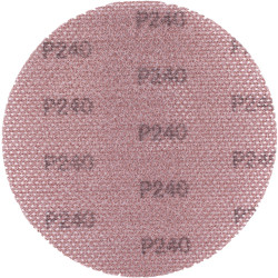 Dura Mesh Abr. Disc 150mm Hook & Loop 240grit Bulk For S&er Polisher