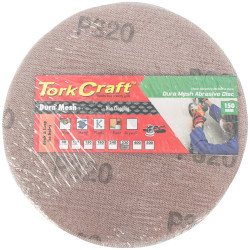 Dura Mesh Abr.disc 150mm Hook And Loop 320grit 3pc For S&er Polisher