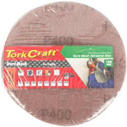 Dura Mesh Abr.disc 150mm Hook And Loop 400grit 3pc For S&er Polisher