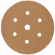 Gold Disc (50 Pieces) 120 Grit 150mm X 6+1 Holes Hook And Loop Gold Disc (50 Pieces) 120 Grit 150mm X 6+1 Holes Hook And Loop