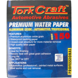 Premium Waterproof Paper 150 Grit 230 X 280 (50 Piece) Automotive