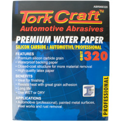 Premium Waterproof Paper 320 Grit 230 X 280 (50 Piece) Automotive