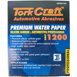 Premium Waterproof Paper 1200 Grit 230 X 280 (50 Piece) Automotive