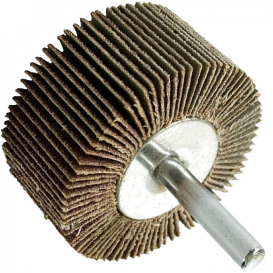 Flap Wheel 40 X 20 X 6mm Shaft 60 Grit Per Each Flap Wheel 40 X 20 X 6mm Shaft 60 Grit Per Each