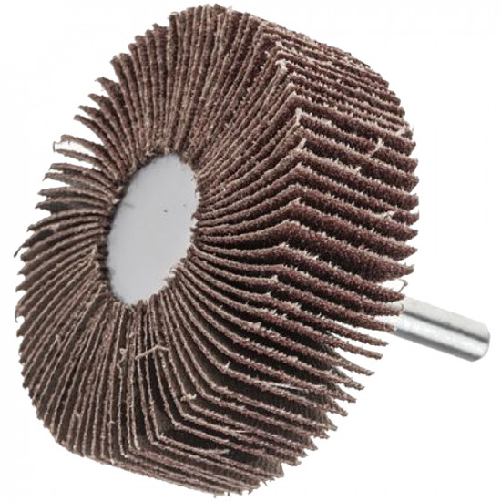 Flap Wheel 60 X 20 X 6mm Shaft 60 Grit Per Each Flap Wheel 60 X 20 X 6mm Shaft 60 Grit Per Each