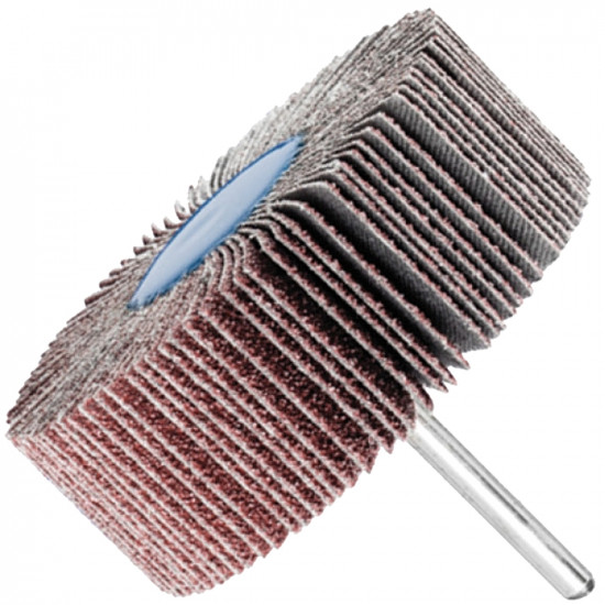Flap Wheel 80 X 30 X 6mm Shaft 60 Grit Per Each Flap Wheel 80 X 30 X 6mm Shaft 60 Grit Per Each