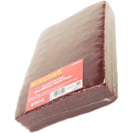 Pad Non Woven Ind. Strength 5pc 150 X 230mm Super Fine Maroon Pad Non Woven Ind. Strength 5pc 150 X 230mm Super Fine Maroon