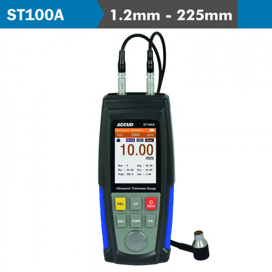 Ultrasonic Thickness Gauge 1.2-225mm Steel Ultrasonic Thickness Gauge 1.2-225mm Steel
