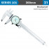 Dial Caliper 200mm 0.03mm Acc. 0.02mm Grad. S/steel Shockproof