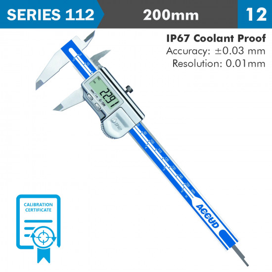 Coolant Proof Digital Caliper With Calib Coolant Proof Digital Caliper With Calib