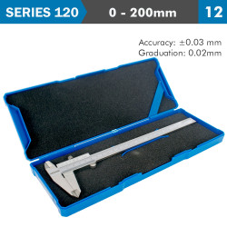 Vernier Caliper 200mm 0.03mm Acc. Din862 0.02mm Grad. S/steel