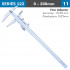 Vernier Caliper 300mm 0.03mm Acc. Fine Adj. 0.02mm Grad. S/steel